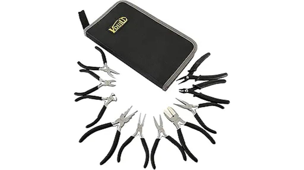 complete jewelry pliers set