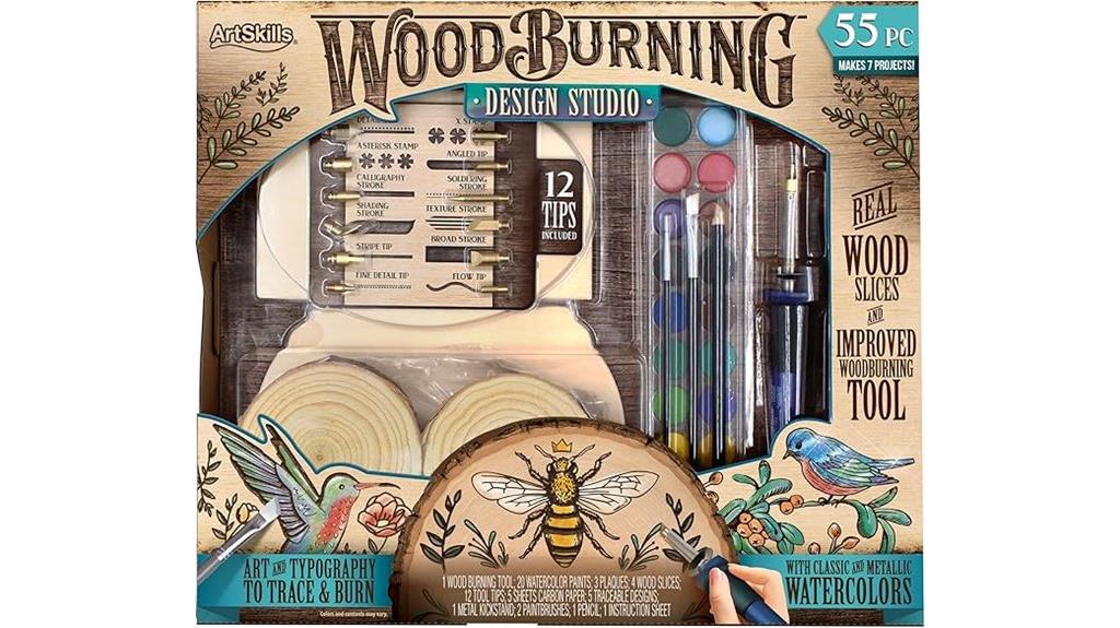 comprehensive wood burning set