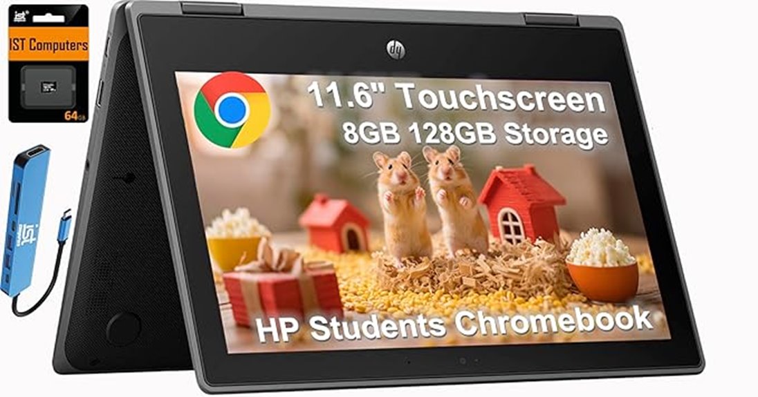 convertible touchscreen laptop with intel n5100