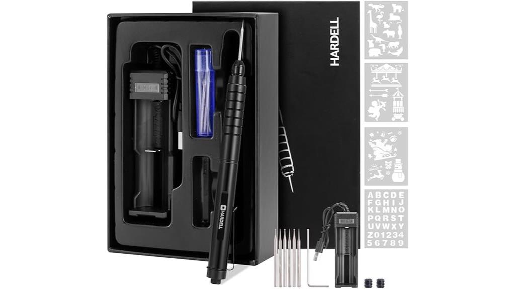 cordless engraver for various materials