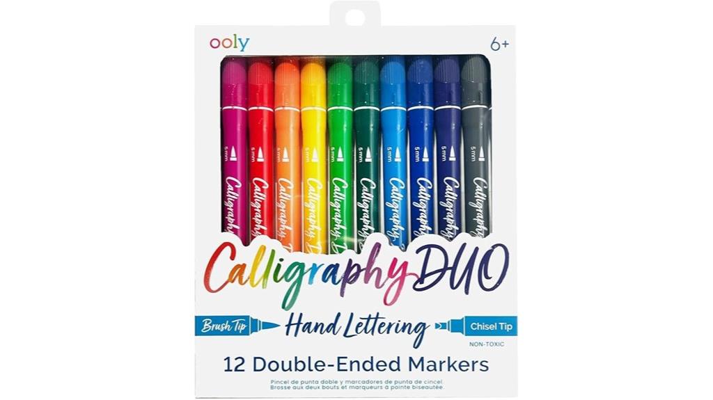 double ended calligraphy pens