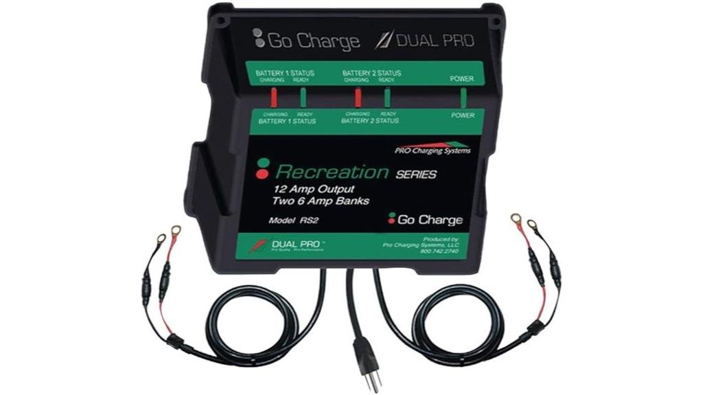 dual battery charger system