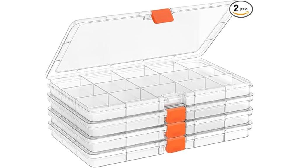 dual grid jewelry holders