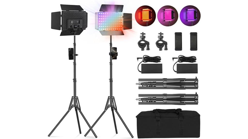 dual rgb led lights