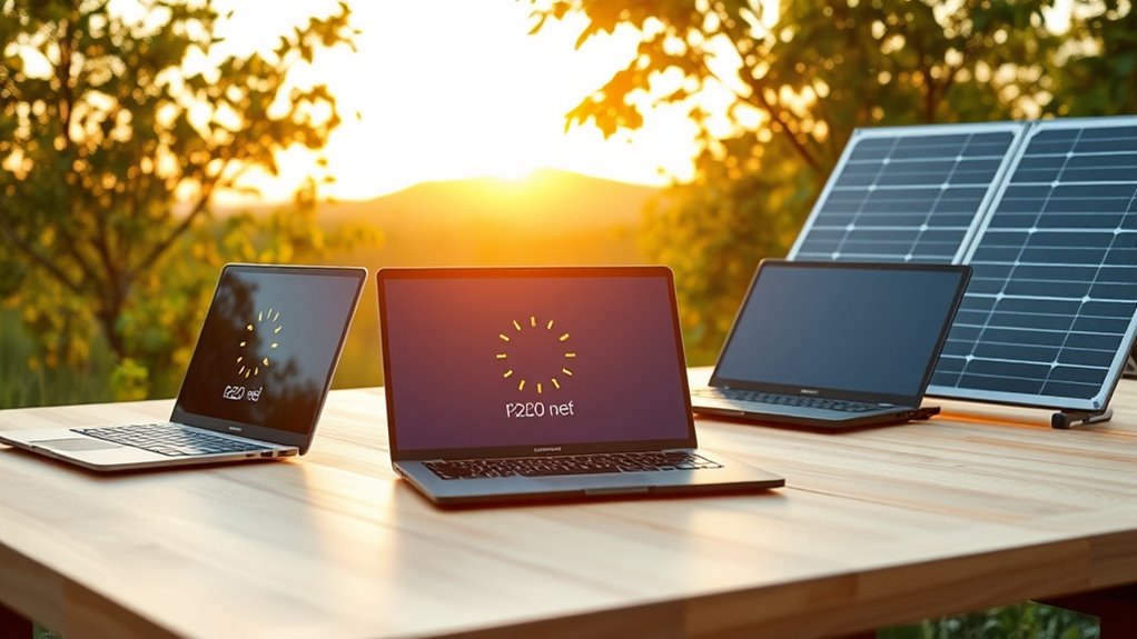 eco friendly solar laptop options