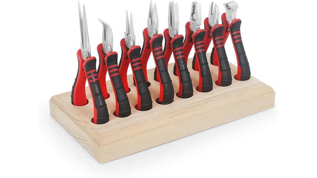 eight piece jewelry pliers set