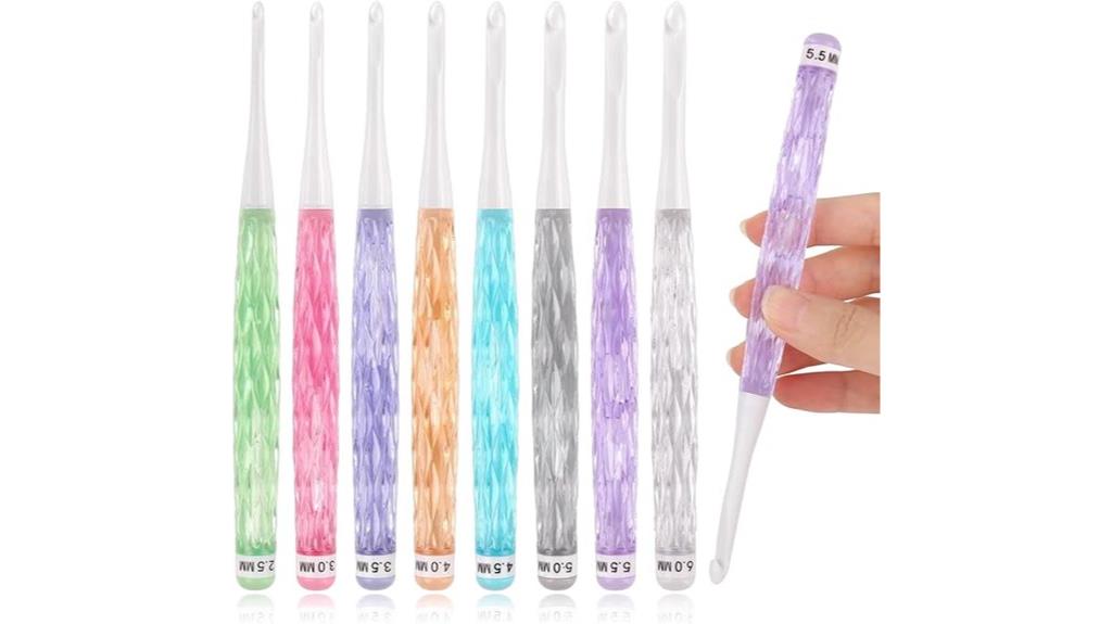 eight size crochet hook set