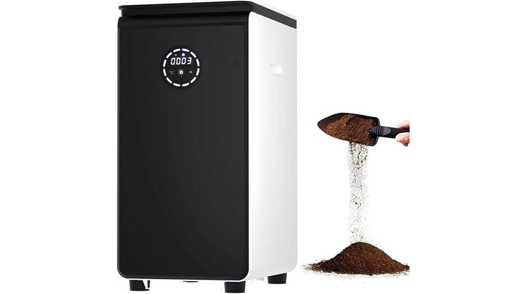electric kitchen composting system