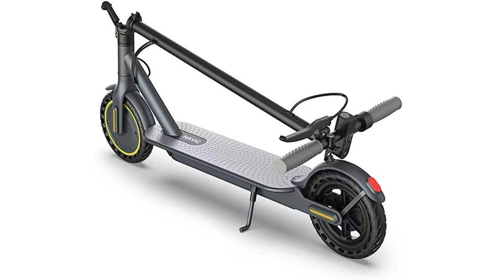 electric scooter with suspension