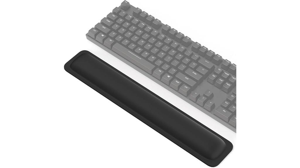 ergonomic memory foam wrist rest