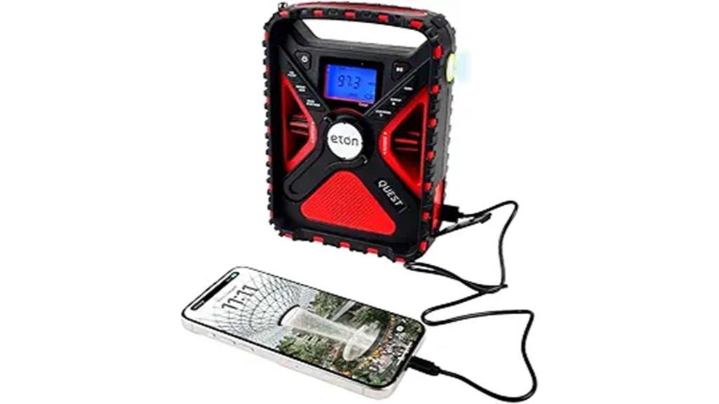 eton hand crank radio