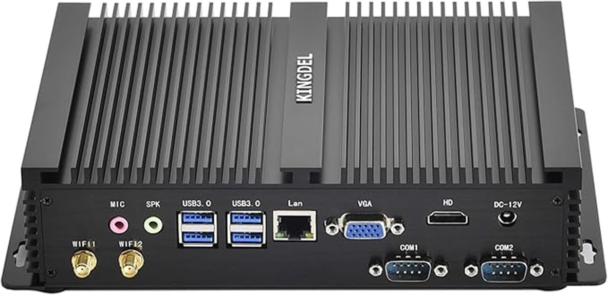 fanless mini industrial pc