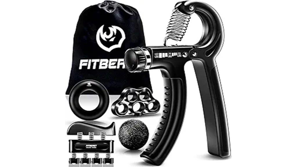 five piece hand strength kit