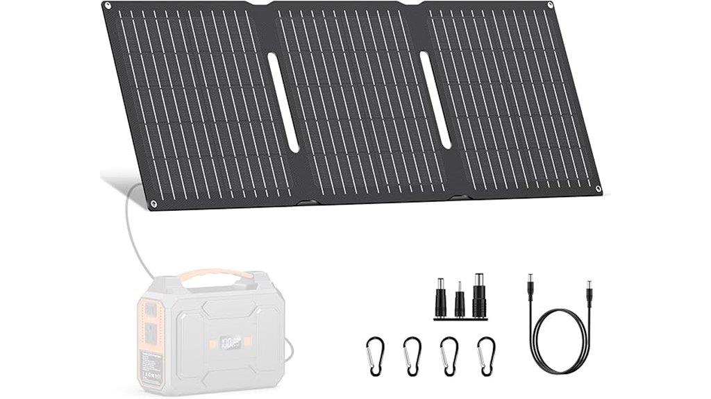 foldable 22w solar charger