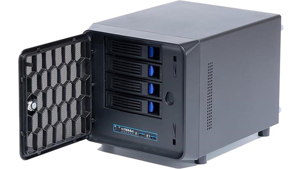 four bay hot swap nas