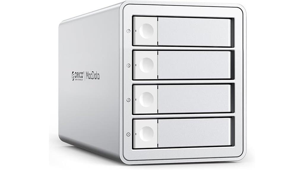 four bay raid enclosure