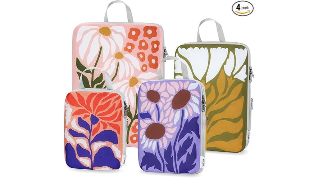 four piece packing cubes