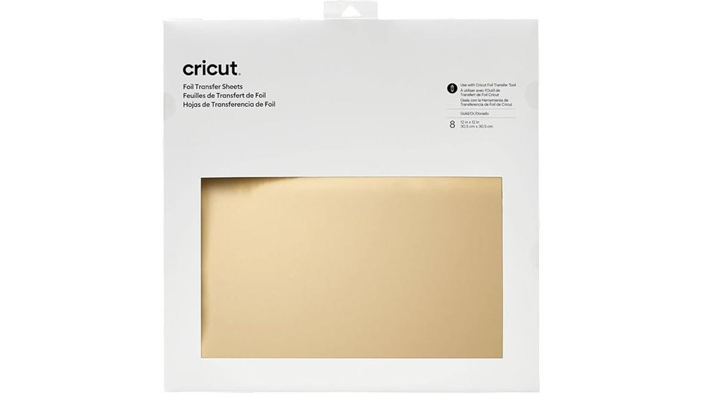 gold foil transfer sheets