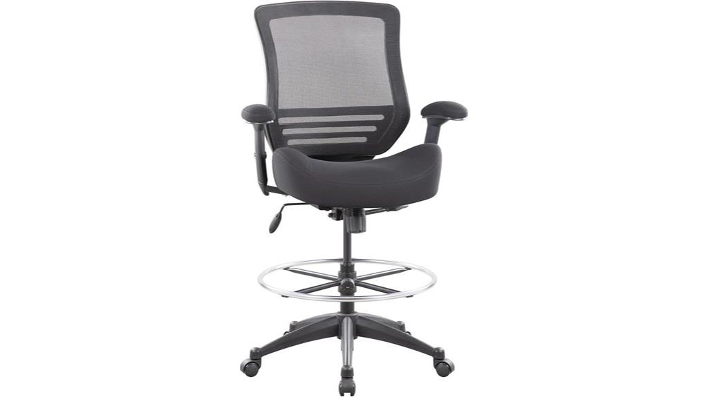 heavy duty mesh drafting chair