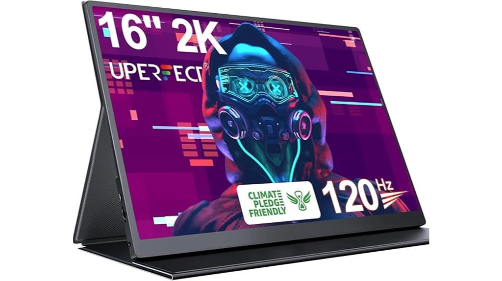 high resolution 120hz portable display