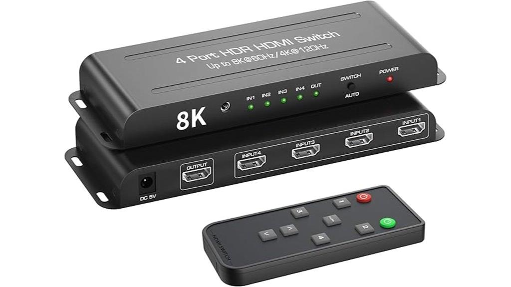 high resolution hdmi switch