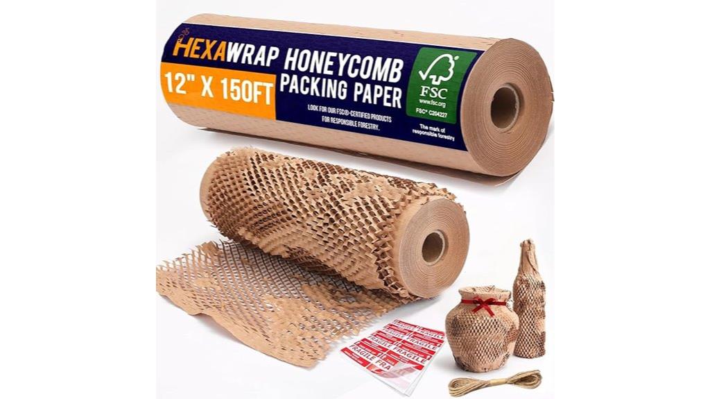 honeycomb paper roll