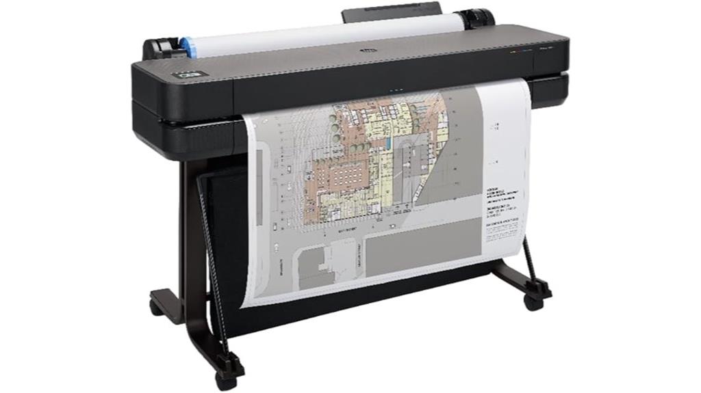 hp t630 large plotter