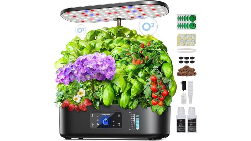 hydroponic kit with lights