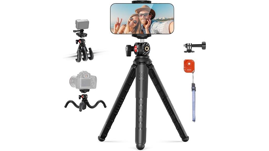 iphone tripod with remote