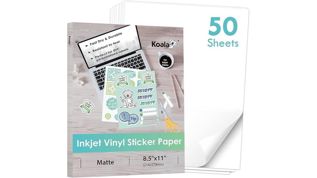 koala vinyl sticker paper