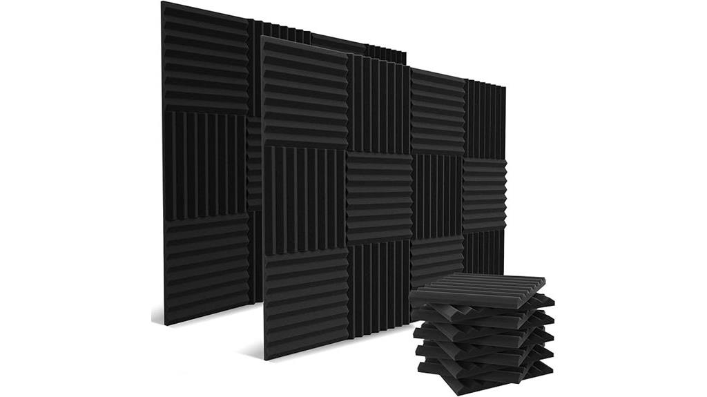 large 52 pack soundproof wedges