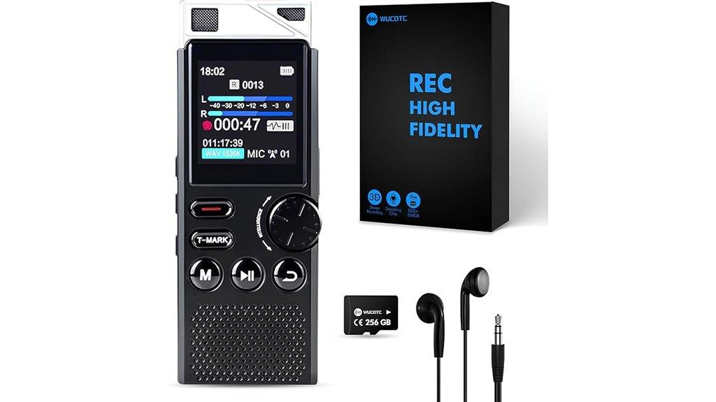 large capacity voice recorder