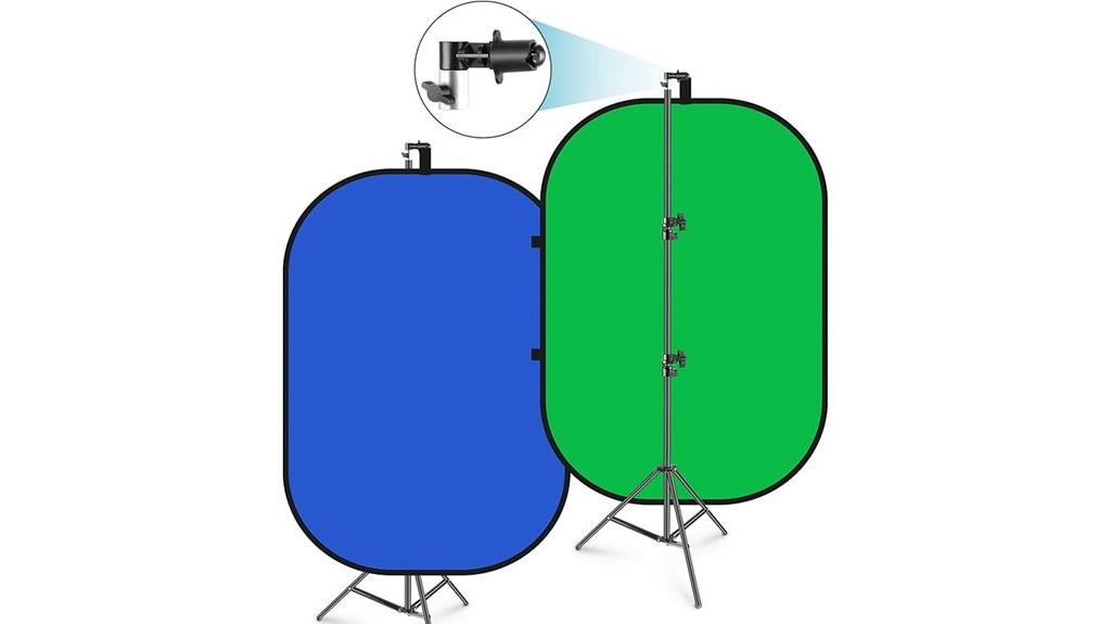 large foldable chroma backdrop