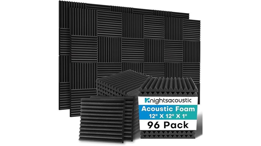 large soundproof foam panels