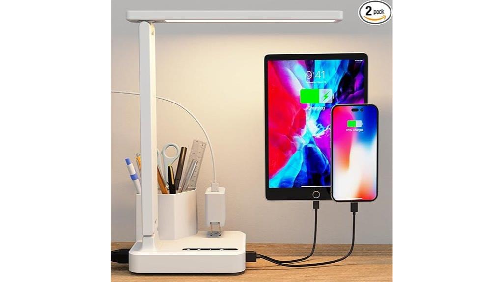 led desk lamp with usb