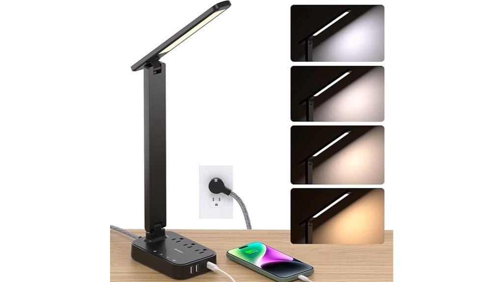 led desk lamp with usb