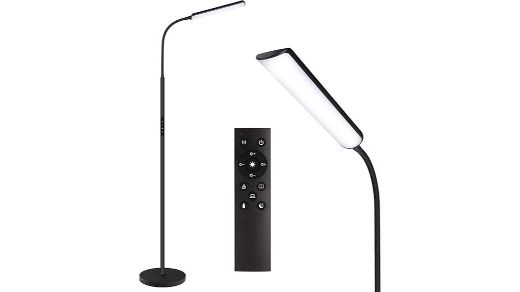 led floor lamp controls