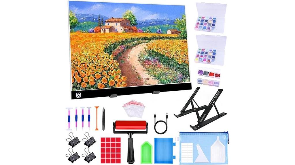 led light pad for crafts