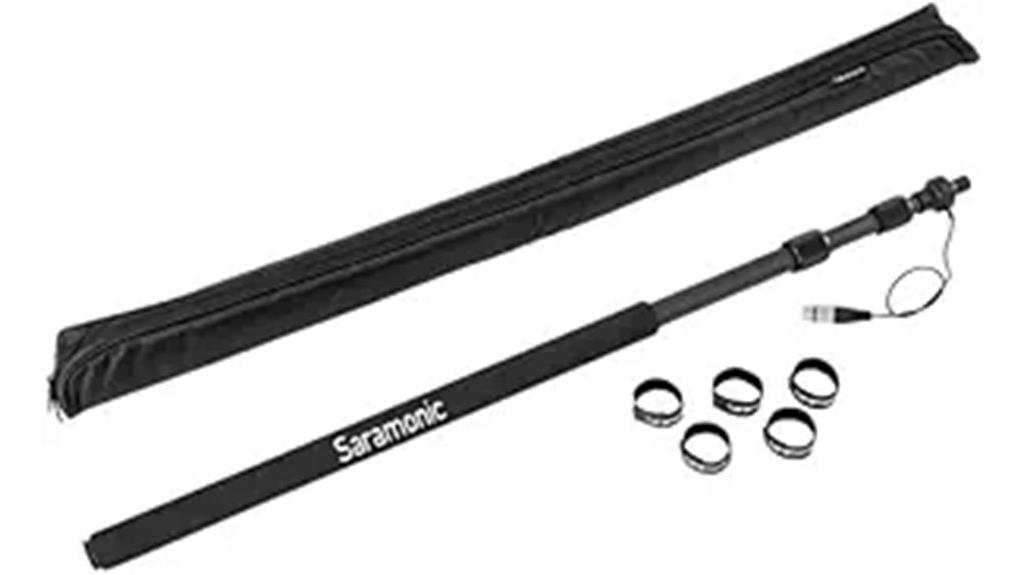 lightweight carbon fiber boompole