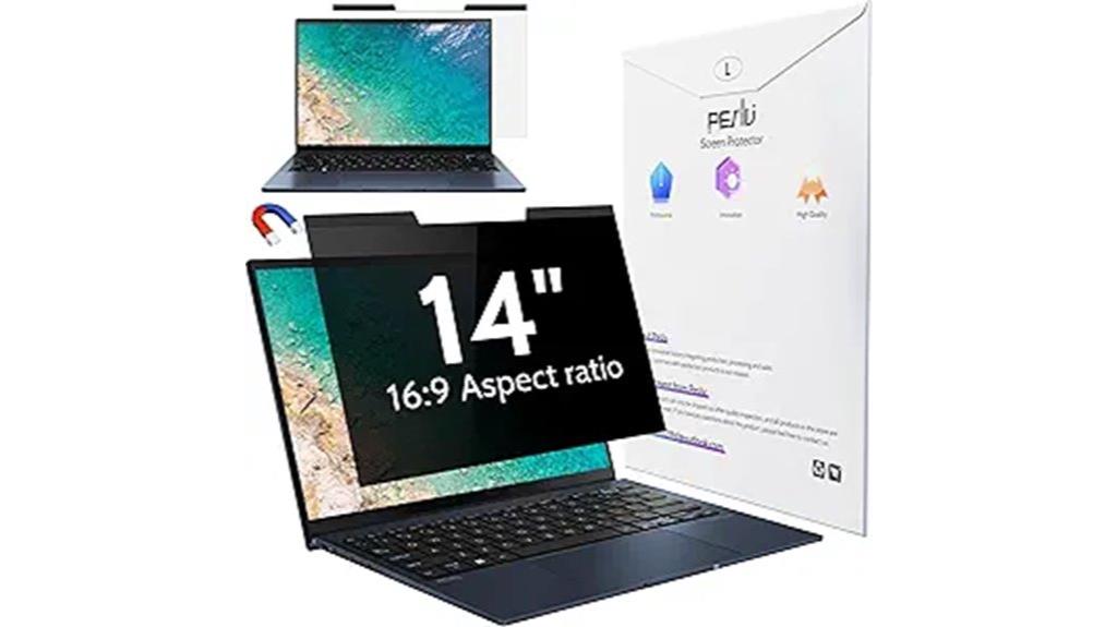magnetic 14 inch privacy screen