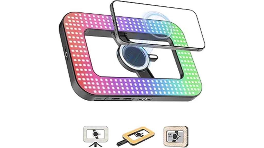 magnetic ring light stand