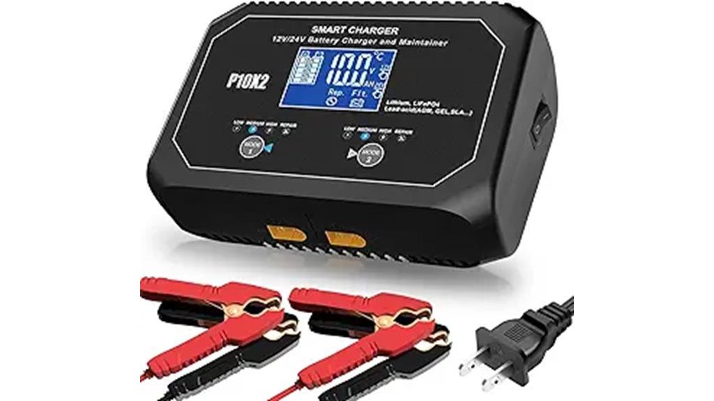 marine dual bank charger