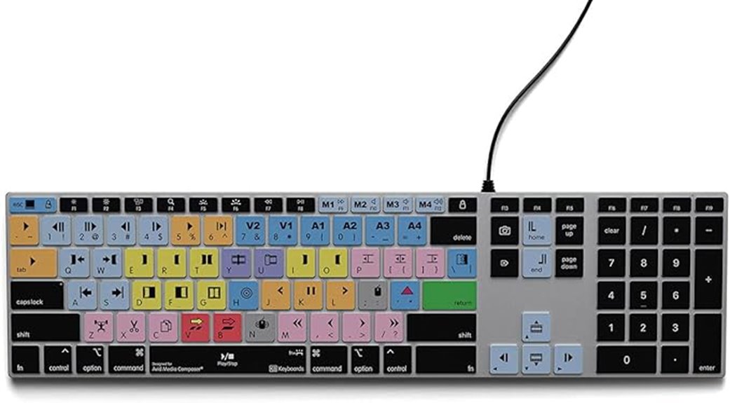 media composer mac keyboard