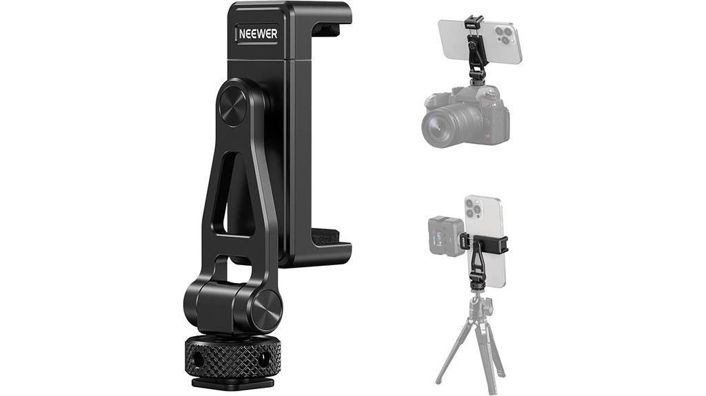 metal phone tripod mount