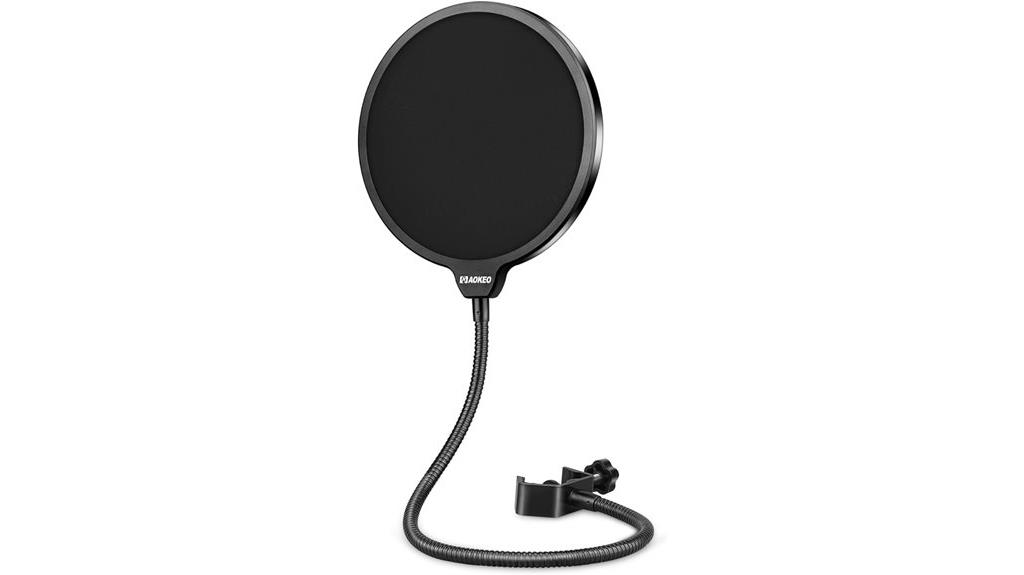 microphone pop filter blue