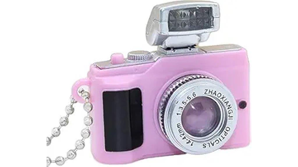 mini camera keychain flashlight