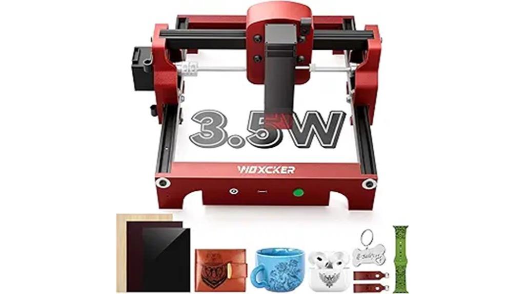 mini laser engraver bed