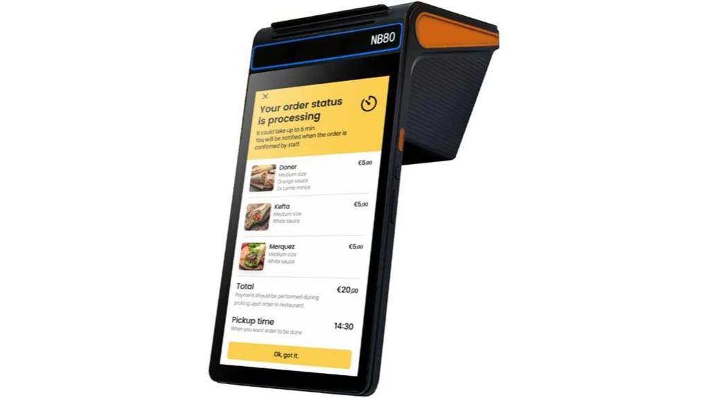mobile pos with scanner