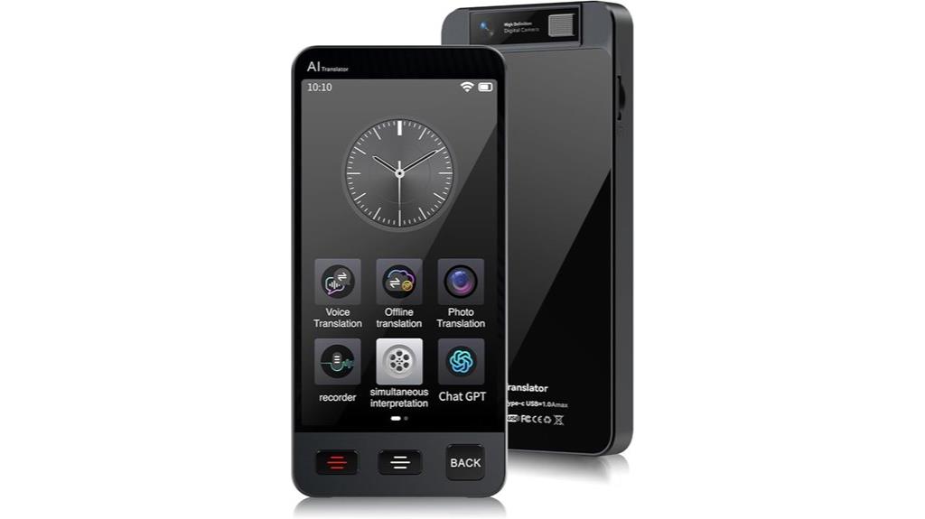 offline multilingual translation device
