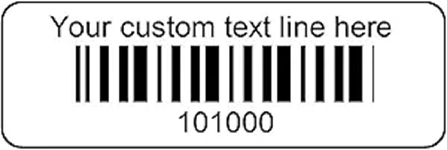 one thousand serial labels